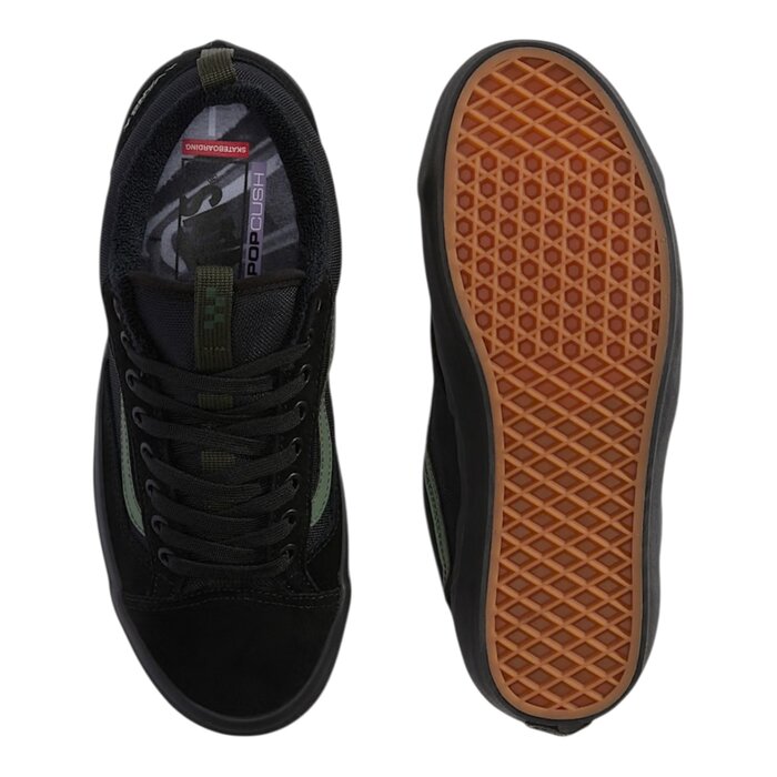 Vans Skate Old Skool 36 + - Atiba Black/Dark Green