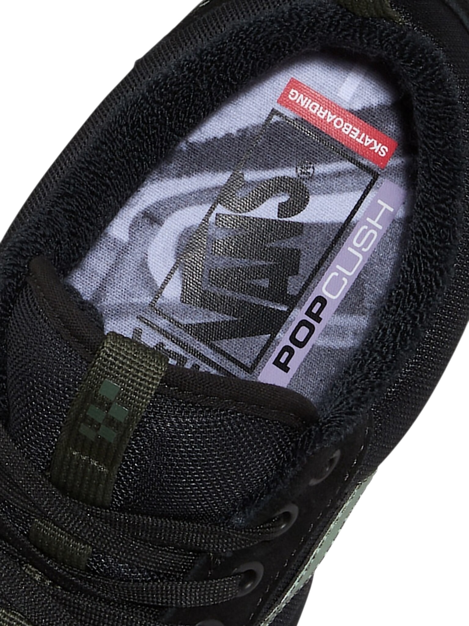 Vans Skate Old Skool 36 + - Atiba Black/Dark Green