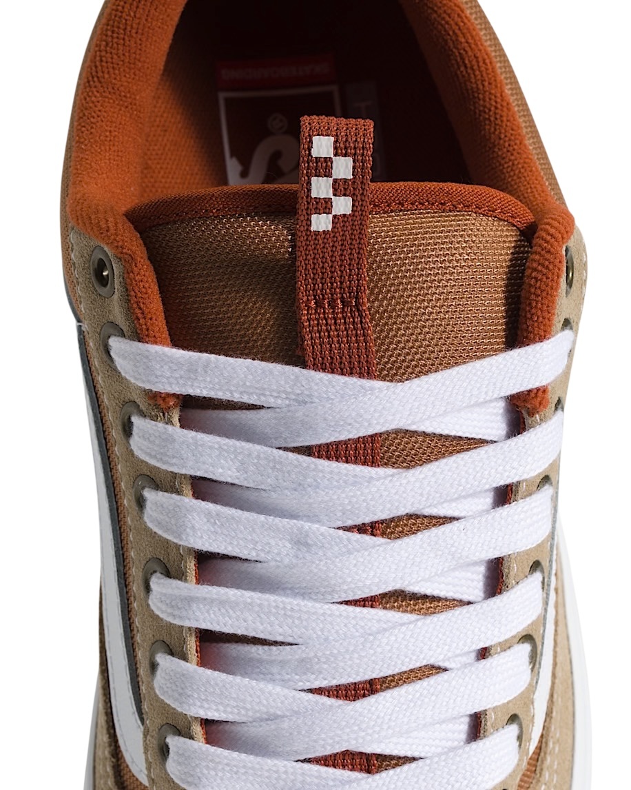 Vans Skate Old Skool 36 + - Khaki/Burnt Orange