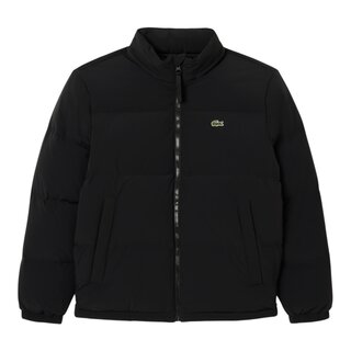 Lacoste Doudoune à Capuche Déperlante - Noir