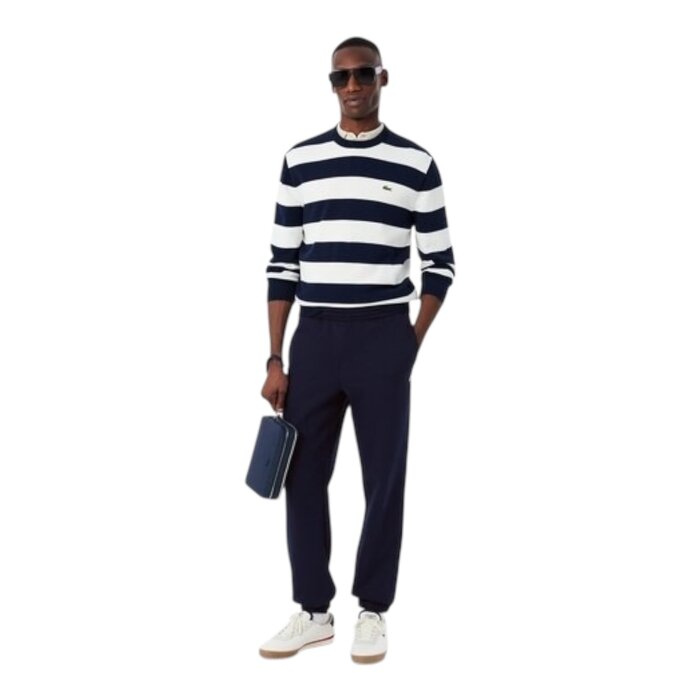 Lacoste Pantalon De Survêtement Regular Fit - Bleu Marine