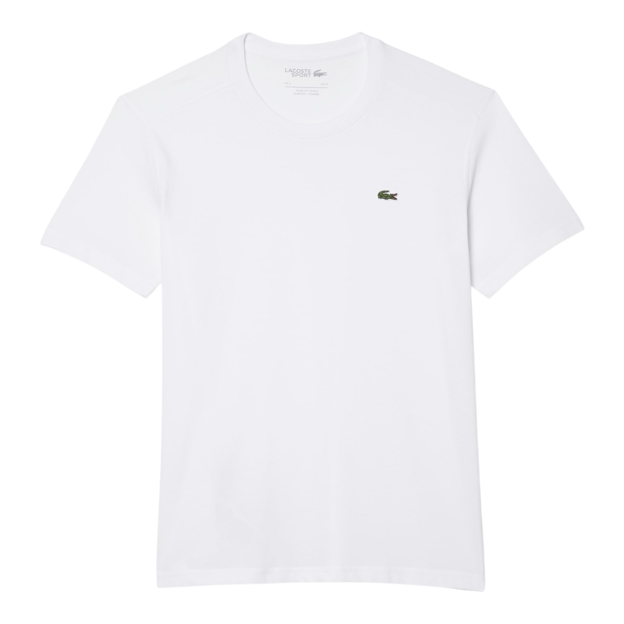 Lacoste T-shirt Col Rond Lacoste Sport - Blanc
