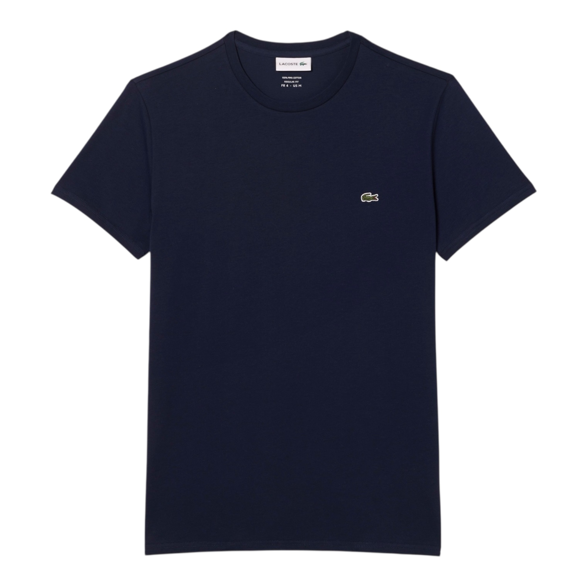 Lacoste T-shirt col rond - Bleu Marine