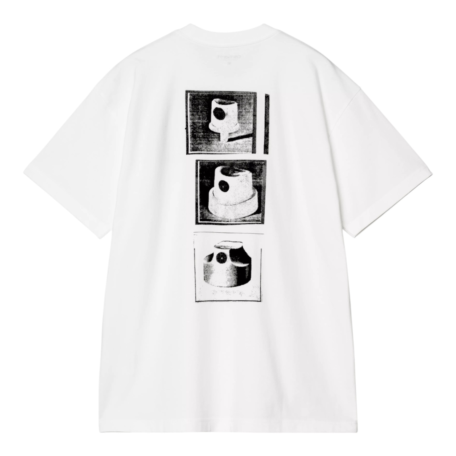 Carhartt WIP S/S Caps T-Shirt - White
