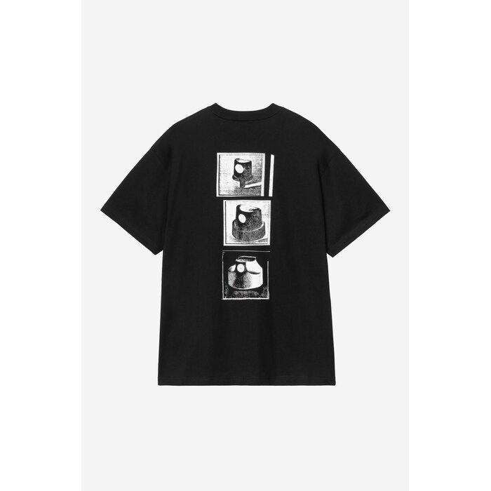 Carhartt WIP S/S Caps T-Shirt - Black