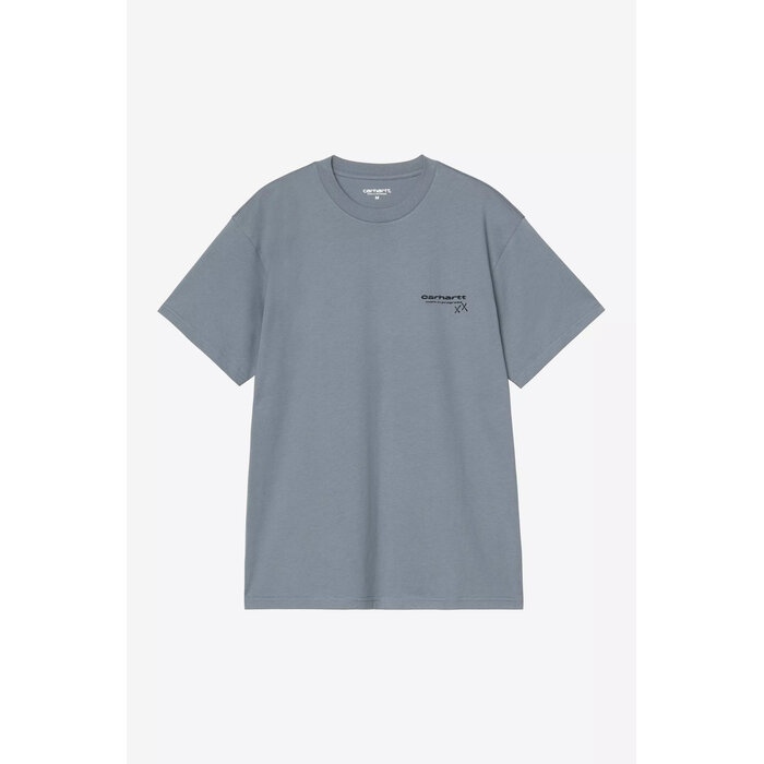 Carhartt WIP S/S Garble T-Shirt - Velvet Blue