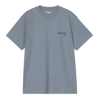 Carhartt WIP S/S Garble T-Shirt - Velvet Blue