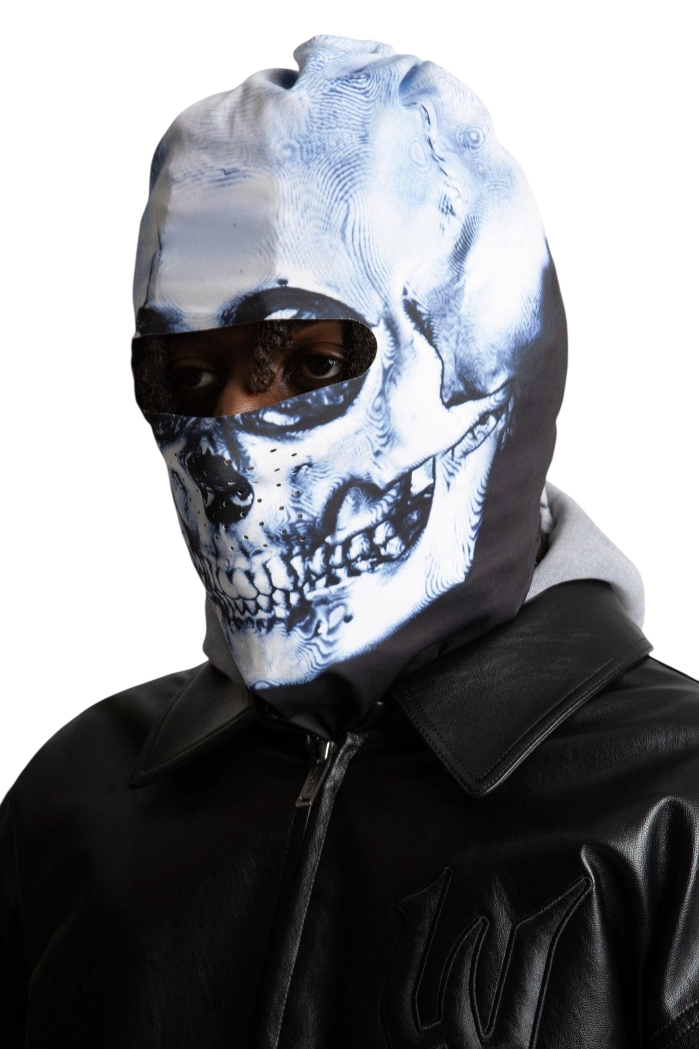 Wasted Paris Bury Varsity Jacket - Black