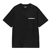 S/S Caps T-Shirt - Black