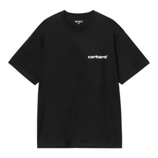Carhartt WIP S/S Caps T-Shirt - Black
