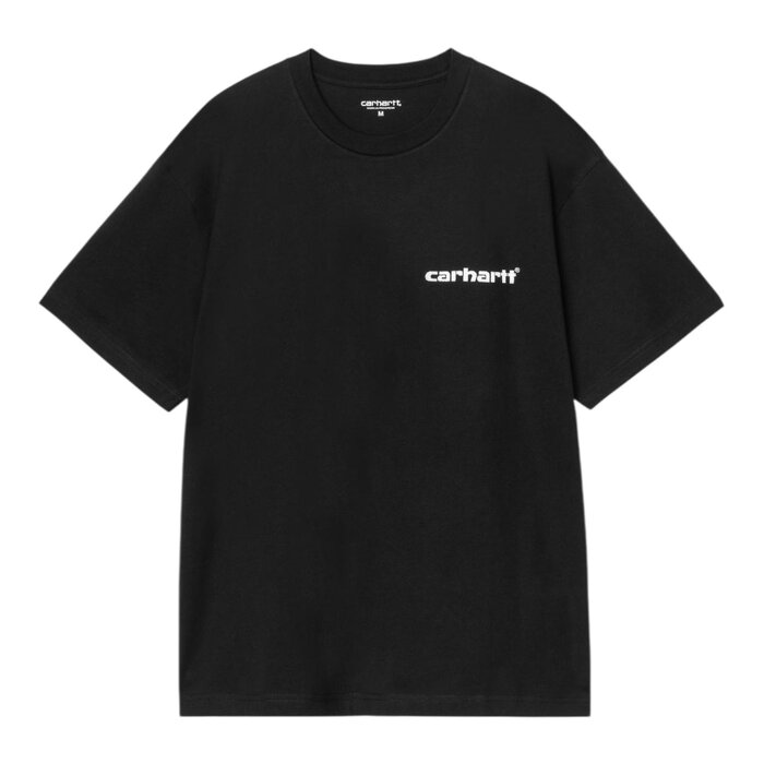Carhartt WIP S/S Caps T-Shirt - Black