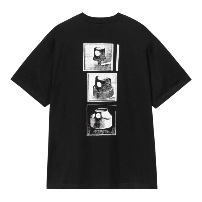 Carhartt WIP S/S Caps T-Shirt - Black
