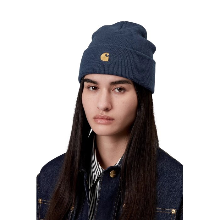 Carhartt WIP Chase Beanie - Jupiter/Gold