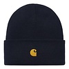 Chase Beanie - Dark Navy/Gold