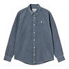 L/S Madison Cord Shirt - Angelite/Angelite