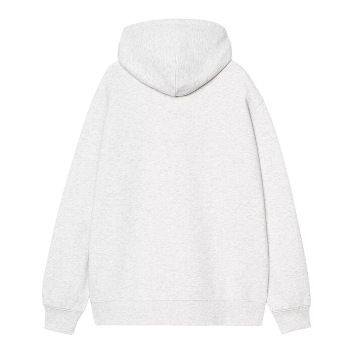 Carhartt WIP W' Hooded Carhartt Sweat - Ash Heather/Citadel