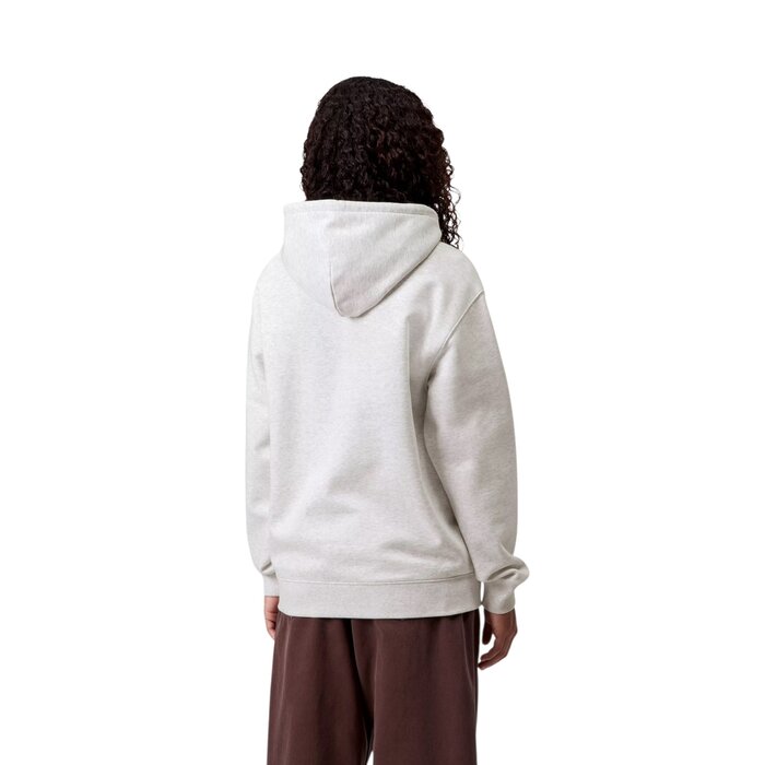Carhartt WIP W' Hooded Carhartt Sweat - Ash Heather/Citadel