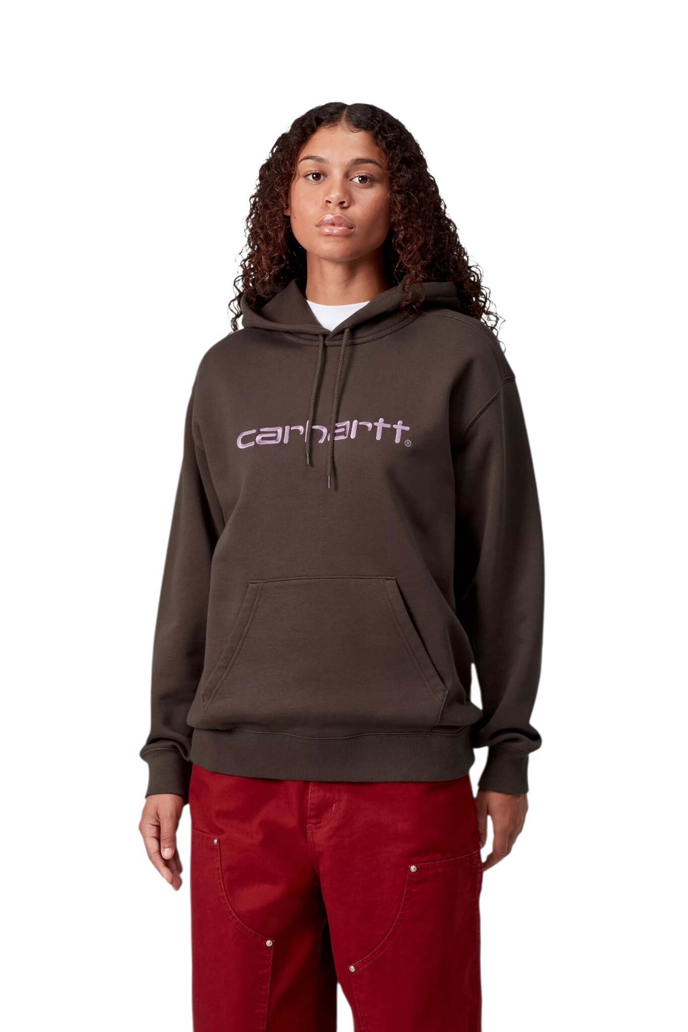 Carhartt WIP W' Hooded Carhartt Sweat - Vitola/Phlox
