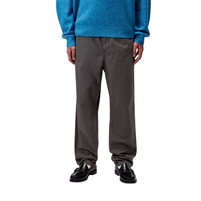 Carhartt WIP Flint Pant - Graphite (Garment Dyed)