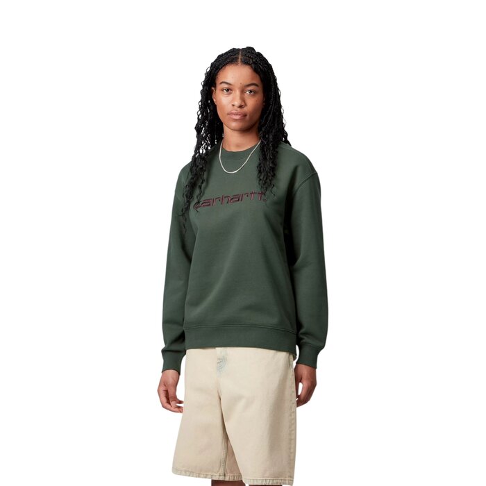 Carhartt WIP W' Carhartt Sweat - Sycamore Tree/Rondo