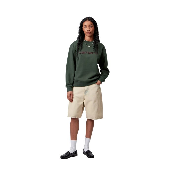 Carhartt WIP W' Carhartt Sweat - Sycamore Tree/Rondo