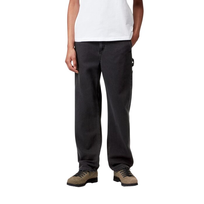Carhartt WIP W' Pierce Pant Straight - Black (Stone Washed)