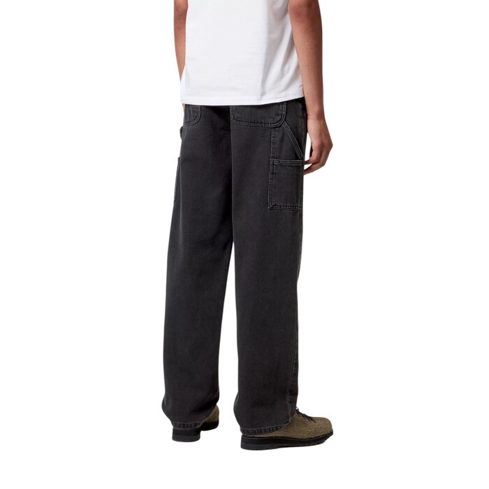 Carhartt WIP W' Pierce Pant Straight - Black (Stone Washed)