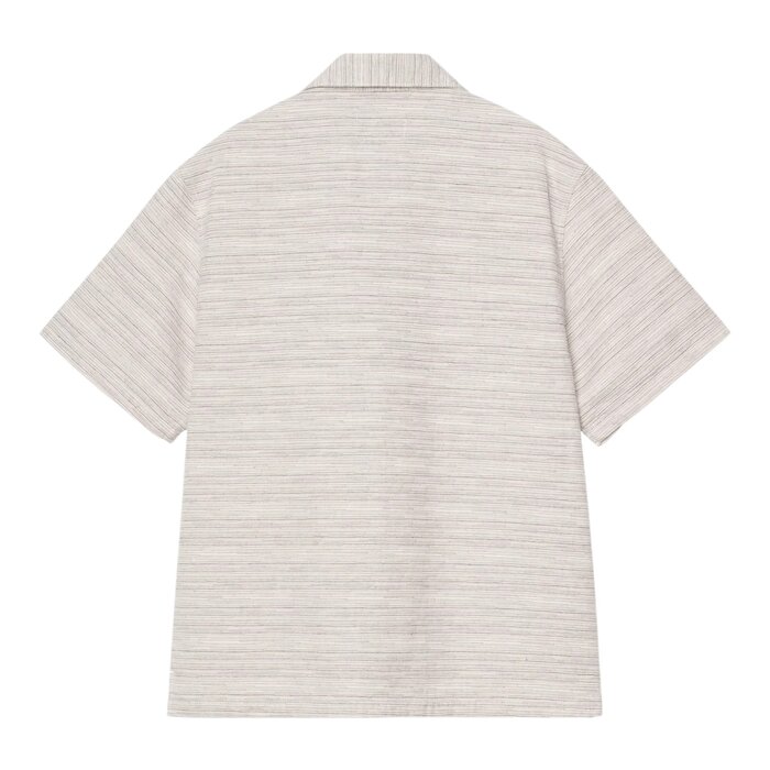 Carhartt WIP S/S Gellar Shirt - Gellar Stripe/Wax Rinsed