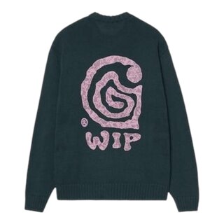 Carhartt WIP Helix Sweater - Deep Lagoon