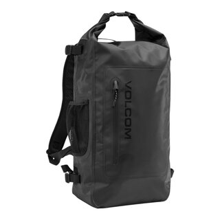Volcom Drystone Wet/Dry Roll Top Bag - Black