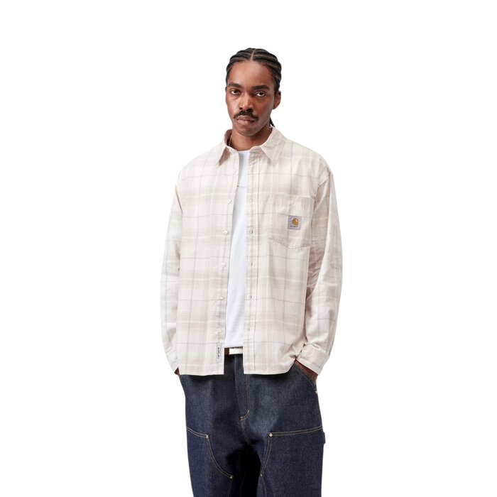 Carhartt WIP L/S Wilber Shirt - Wilber Check/Natural