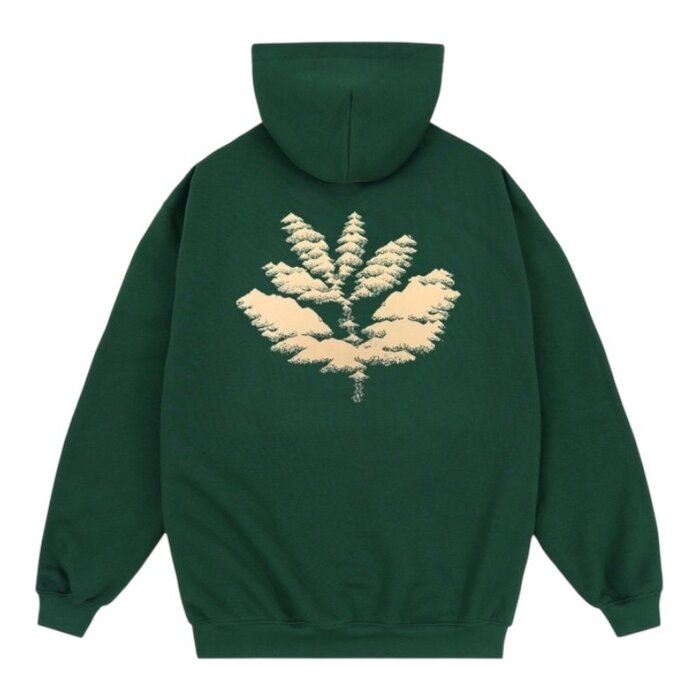 Magenta Mountains Hoodie - Green