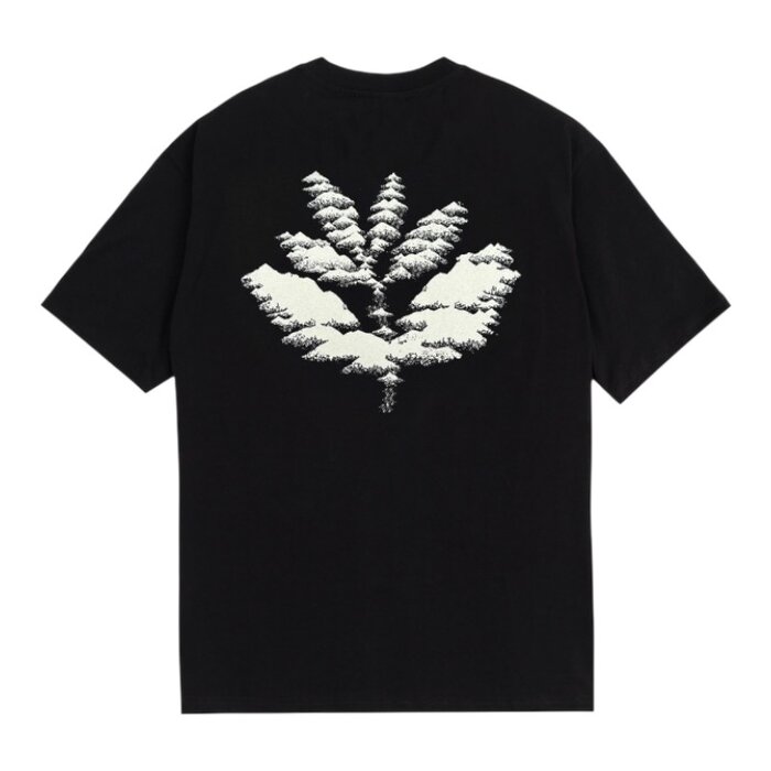 Magenta Mountains Tee - Black