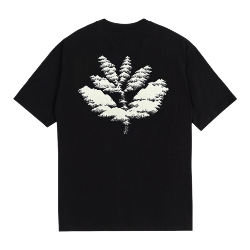 Magenta Mountains Tee - Black