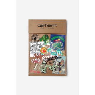 Carhartt WIP Carhartt Stickers Pack (10) - Multicolor (FW25)