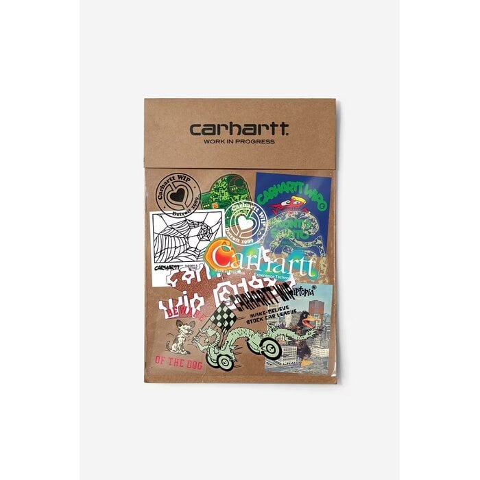 Carhartt WIP Carhartt Stickers Pack (10) - Multicolor (FW25)