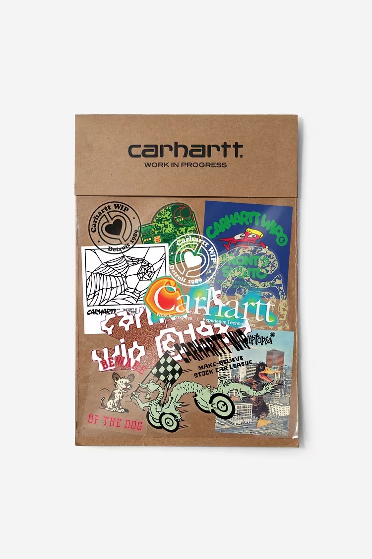 Carhartt WIP Carhartt Stickers Pack (10) - Multicolor (FW25)