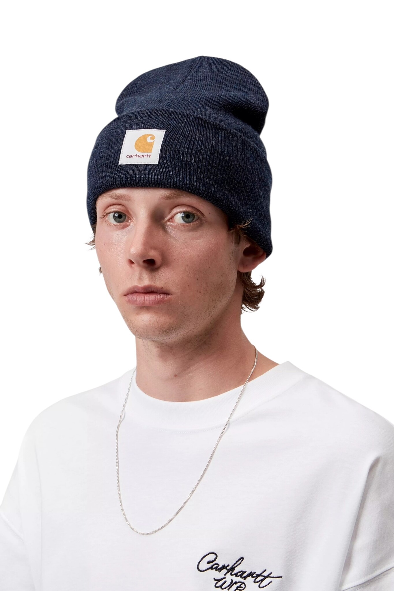 Carhartt WIP Acrylic Watch Hat - Dark Navy Heather