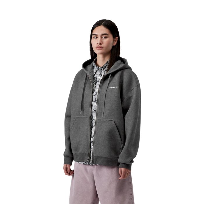 Carhartt WIP W' Hooded Alda Jacket - Black/White