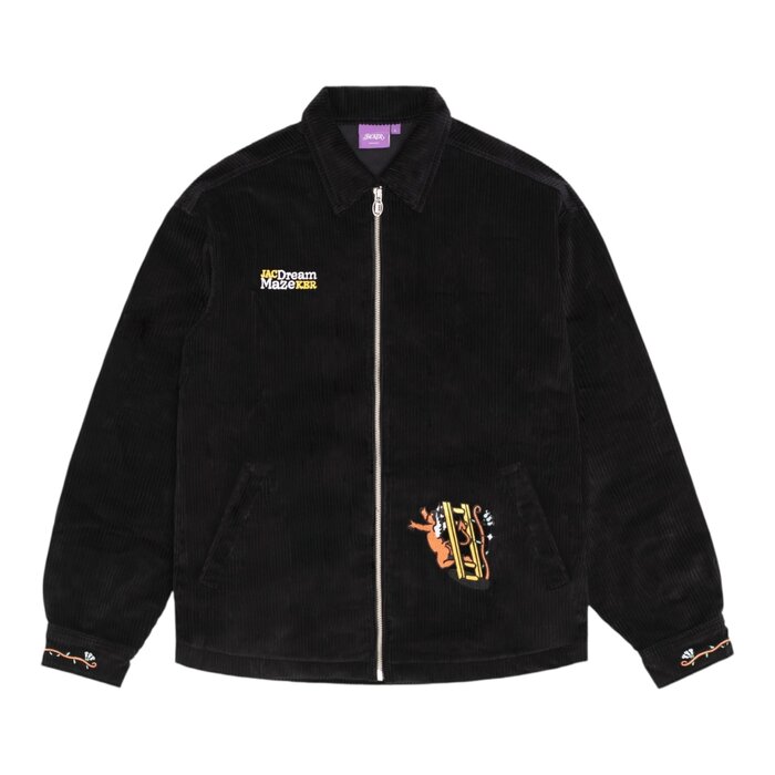 Jacker Dream Maze Corduroy Shirt - Black