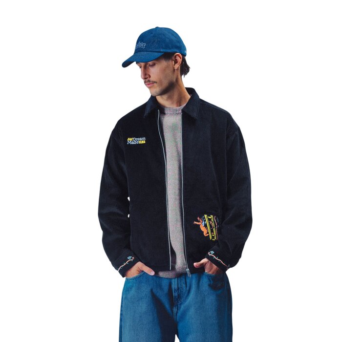 Jacker Dream Maze Corduroy Shirt - Black