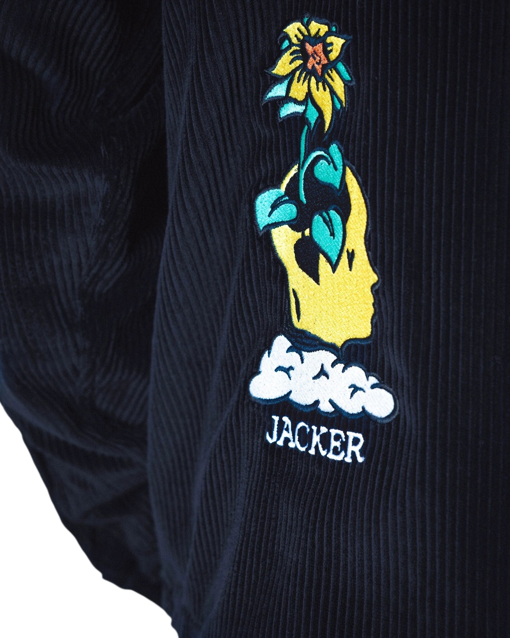 Jacker Dream Maze Corduroy Shirt - Black
