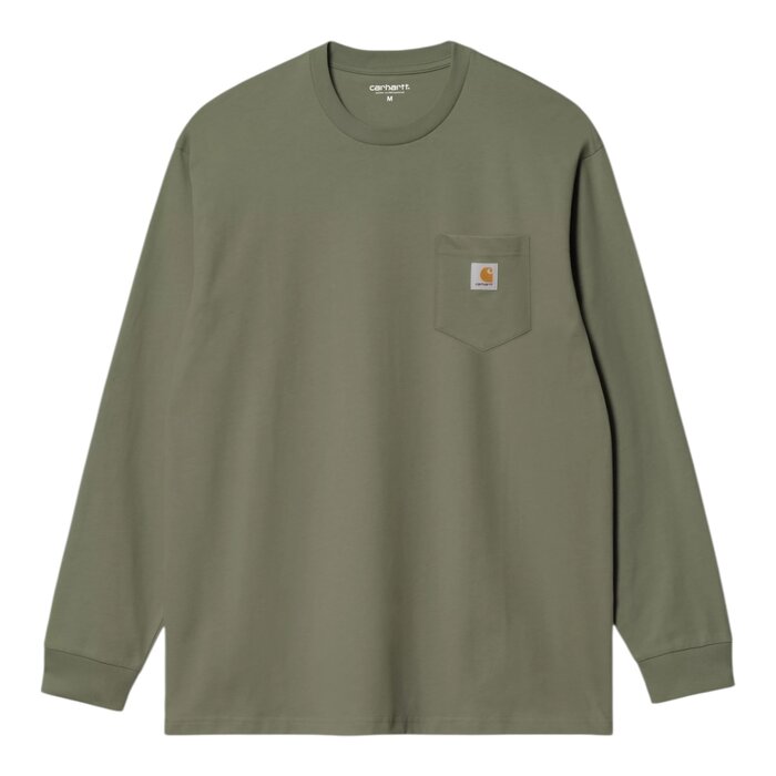 Carhartt WIP L/S Pocket T-shirt - Leaf