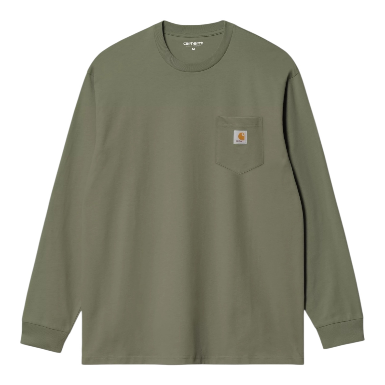 Carhartt WIP L/S Pocket T-shirt - Leaf