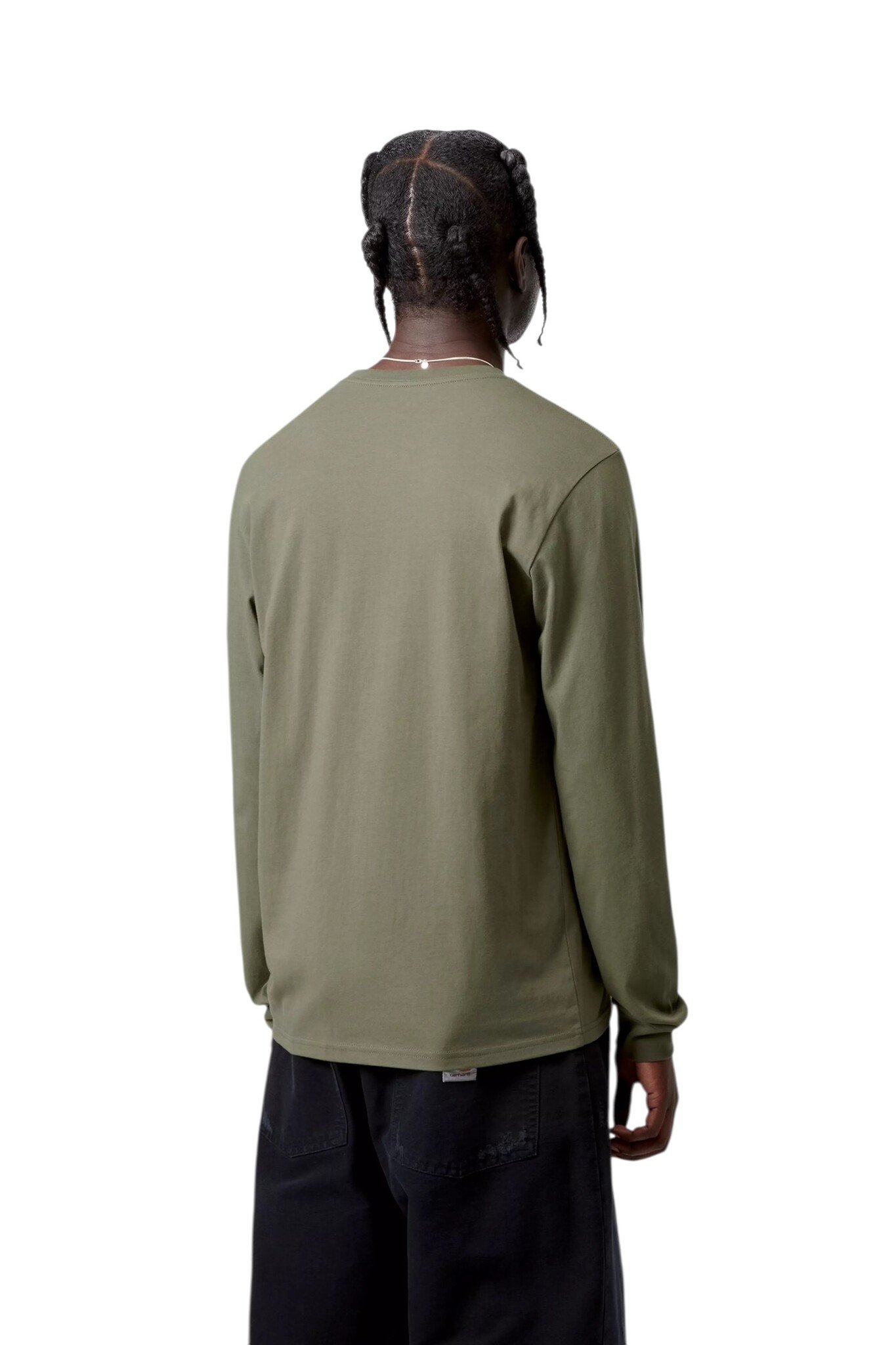Carhartt WIP L/S Pocket T-shirt - Leaf