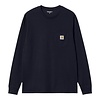 L/S Pocket T-shirt - Dark Navy