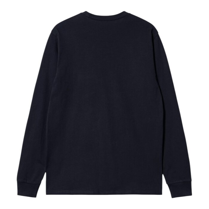 Carhartt WIP L/S Pocket T-shirt - Dark Navy