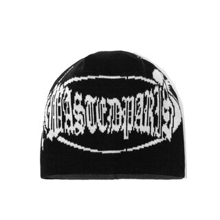Wasted Paris Brow Beanie Reverse Boiler - Black/Charcoal