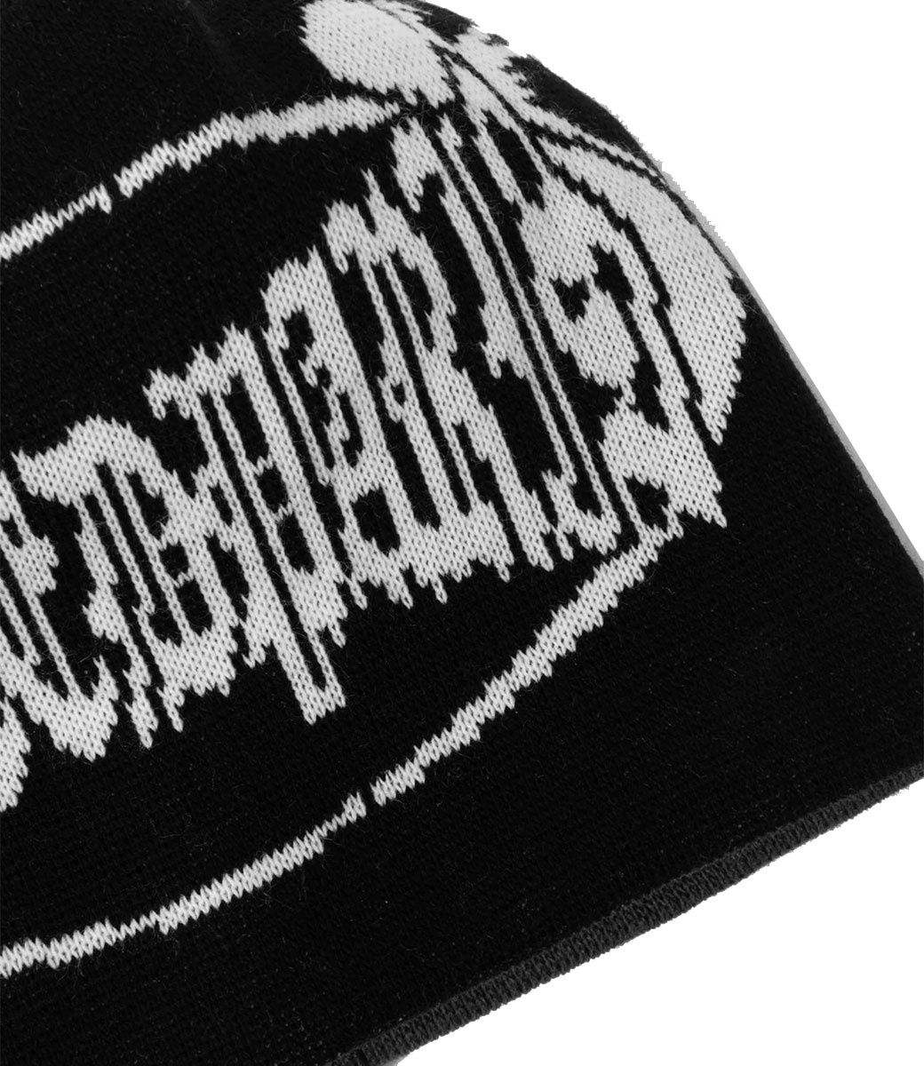Wasted Paris Brow Beanie Reverse Boiler - Black/Charcoal