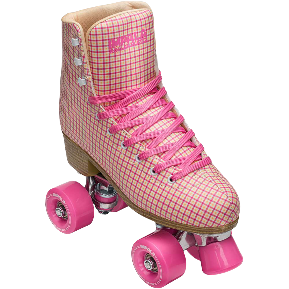 Impala Skate Rollerskate - Pink Tartan